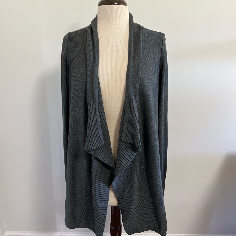 White House Black Market Open Draped Cardigan Sweater
